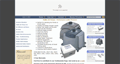 Desktop Screenshot of hakkoairpumps.com